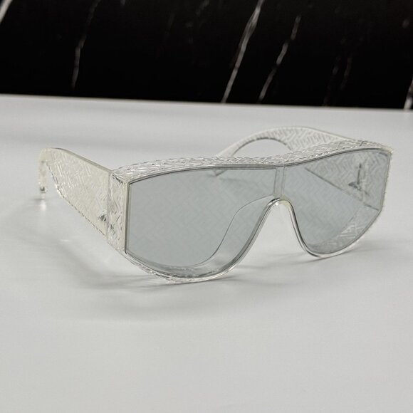 NEW FENDI GREY SUNGLASSES UNISEX EYEWEAR FENDI FE40128I 26C main image 4